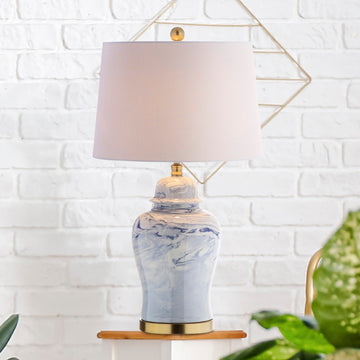 Wallace 26" Ceramic LED Table Lamp - JONATHAN Y